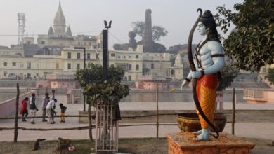 Photo of Heavy casagrande machine reaches Ayodhya for Ram Mandir construction