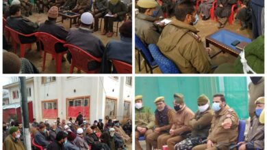 Photo of Kulgam Police facilitates PCPG meeting