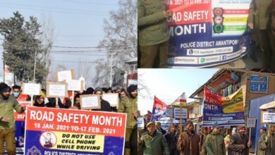 Photo of Road safety rallies held in Awantipora