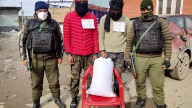 Photo of Police arrests 05 drug peddlers in Kulgam and Awantipora; Huge quantity of contraband substance recovered