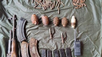 Photo of Terrorists hideout busted in Hari Buddha area of Poonch, arms and ammunition recovered