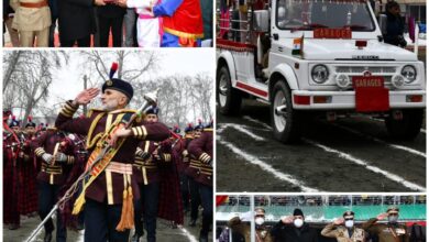 Photo of 72nd Republic Day celebrated with enthusiasm across the Kashmir valley