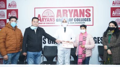 Photo of PGI & Aryans organises Blood Donation Camp at Aryans Campus