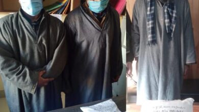 Photo of Police arrests 03 drug peddlers in Ganderbal and Awantipora; contraband substances recovered