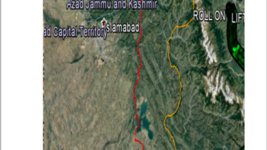 Photo of Azad Jammu and Kashmir’ term was used in report published on indian government’s website