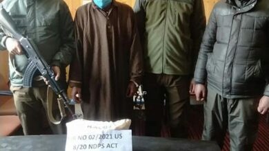 Photo of Ganderbal Police arrests drug peddler; Contraband substance recovered