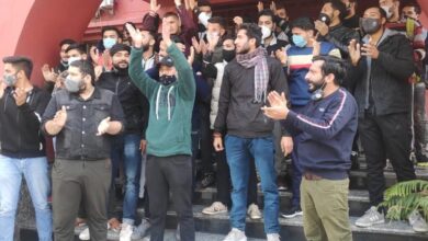 Photo of Students demand Mass Promotion, Protest against Cluster university