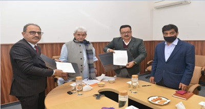 Photo of J&K UT Administration signs historic MoU with NAFED