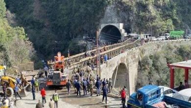 Photo of Srinagar-Jammu highway: Damaged portion at Kela Morh, Ramban repaired, Bailey Bridge De-launched: NHAI