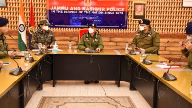 Photo of IGP Kashmir chairs Officers meet at PCR Kashmir,  Reviews security scenario of Valley