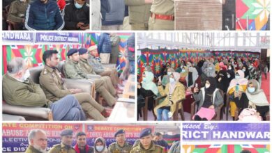 Photo of Police facilitates drug de-addiction awareness programme at Handwara