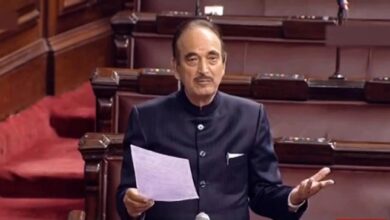 Photo of In his farewell speech, Azad prays for the end to militancy in J&K