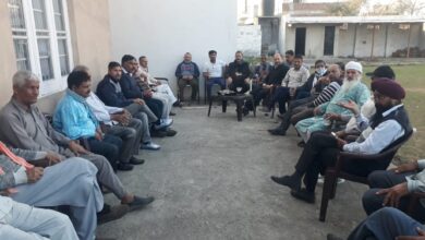 Photo of Bishnah Congressmen gear for hearty welcome to Azad