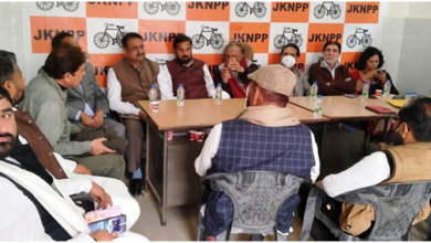 Photo of Prof.Bhim Singh convenes first Working Committee meeting of JKNPP