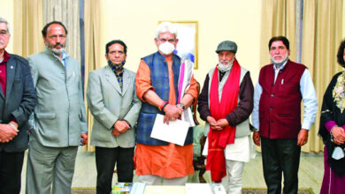 Photo of JKNPP delegation meets LG Manoj Sinha