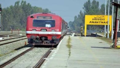 Photo of Train services to resume partially from Monday in J&K