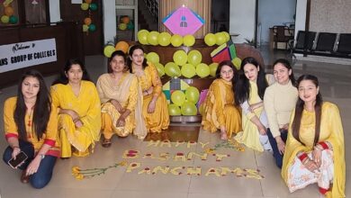 Photo of Basant Panchmi Celebrated at Aryans Group