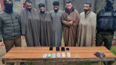 Photo of Kulgam Police arrests 05 gamblers; Stake money seized