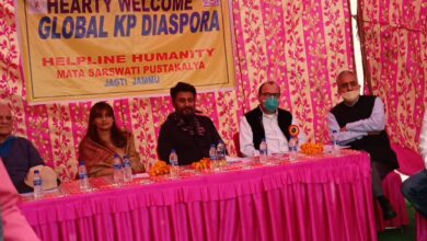 Photo of Helpline Humanity organizes interaction session with Global Kashmiri Pandit Diaspora at Jagti township