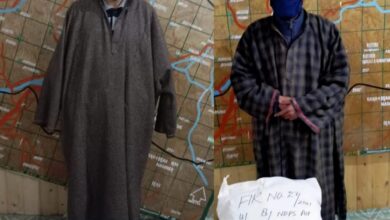 Photo of Police arrests 02 drug peddlers in Anantnag