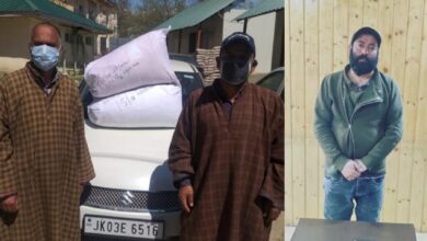 Photo of Police arrests 05 drug peddlers in Anantnag & Kulgam, contraband substance & cash recovered