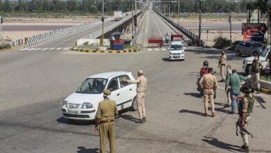 Photo of Day 18: Corona Curfew continues across J&K