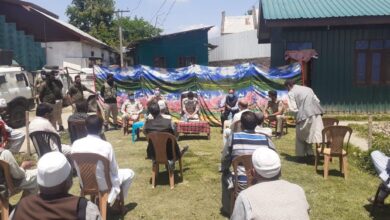 Photo of Police holds PCPG meeting at Police Post Narbal