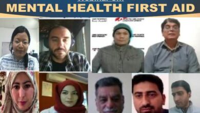 Photo of Mental Health First-Aid Webinar held