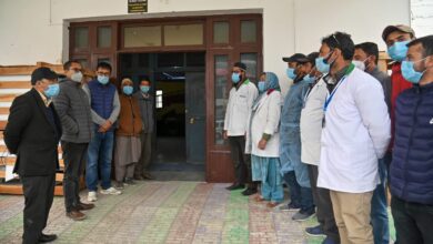 Photo of MP Ladakh takes stock of healthcare facilities at SDH Drass