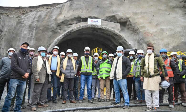 Photo of MP Ladakh takes stock of pace of progress on construction works of Zojila Tunnel