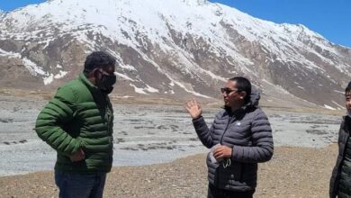 Photo of MP Ladakh takes stock of the progress of works on Kargil-Zanskar Highway NH-301