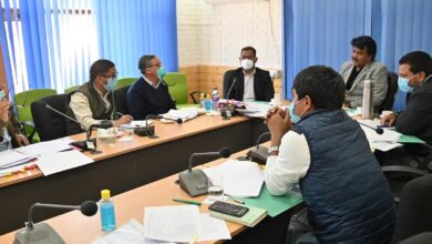 Photo of CEC Feroz Khan reviews pace of progress of work on projects, schemes under PWD, RD, Revenue sectors