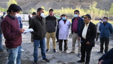 Photo of DC Kargil takes stock of healthcare infrastructure, medicare facilities, COVID-19 preparedness at Sankoo, Shakar Chiktan