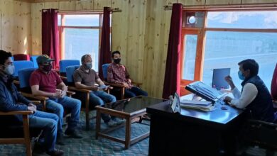 Photo of Delegation of Chiktan, Sandoo areas calls on EC Health