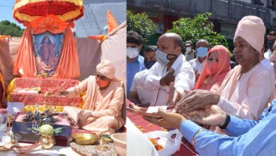 Photo of Bharat Sevashram Sangha starts Hawan Yatra to liberate J&K from corona