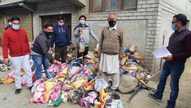 Photo of More than 280 dry ration kits distributed among migrant laborers at Niabat TSG