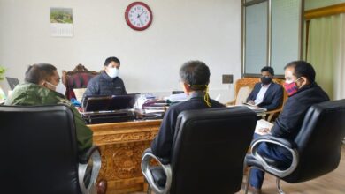 Photo of CEC Gyalson takes stock of Covid-19 situation in Leh district