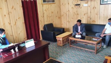 Photo of EC Mohsin takes review of works under KVK and Mountain Agricultural Research Center Kargil   