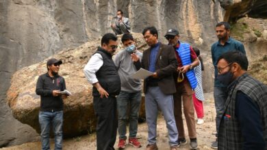 Photo of EC Syed Abbas, EC Phunsok Tashi visit Sankoo, Tai Suru 