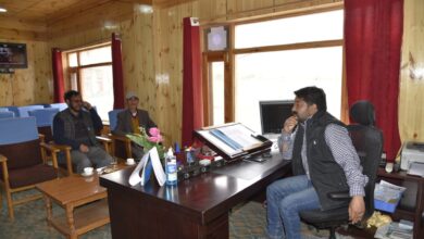 Photo of EC Syed Abbas takes stock of mobile telecom services, infrastructure development works in Kargil   