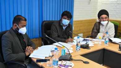 Photo of CEC Feroz Khan takes stock of drought mitigation action plan for 2021-2022