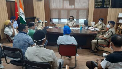 Photo of SSP Traffic City Jammu holds a interactive Sessions with Transporters, Mini-Buses Transport Unions