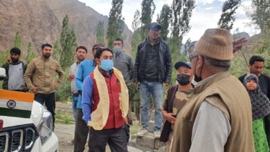 Photo of EC Mohsin Ali takes stock of development works at Santhakshan, Dargo