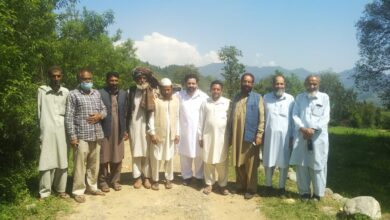 Photo of Jan visits LoC area in Poonch