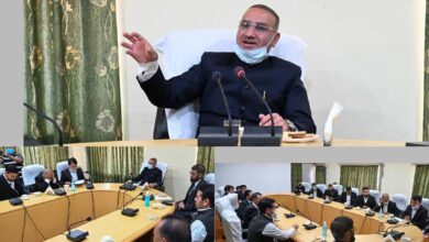 Photo of Justice Iqbal Wani takes stock of functioning of courts at District Court Complex Kargil