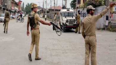 Photo of Policeman shot dead in Saidpora Srinagar