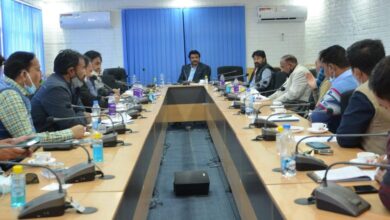 Photo of CEC Feroz Khan convenes meeting of officers of engineering departments, members of Contractors’ Association Kargil