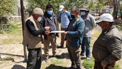 Photo of Rural Development Department Zanskar hands over play fields, parks to the Education Department   