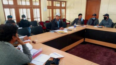 Photo of EC Tashi reviews status of works under Tourism, PWD sectors in Zanskar