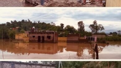 Photo of Manjit Singh visits flood hit Mananu village in Samba  